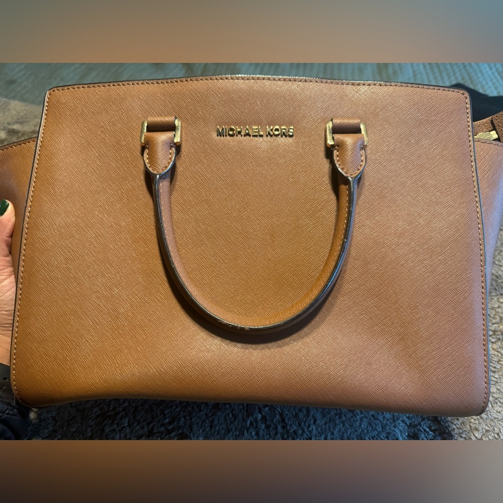 Michael Kors Tan Leather Women's Bag